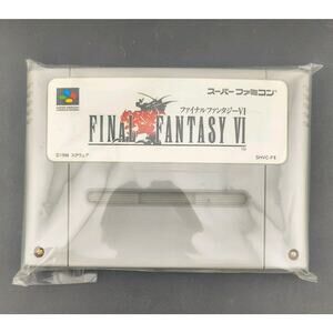 Final Fantasy VI - Nintendo Super Famicom (SFC) Authentic Japanese Import